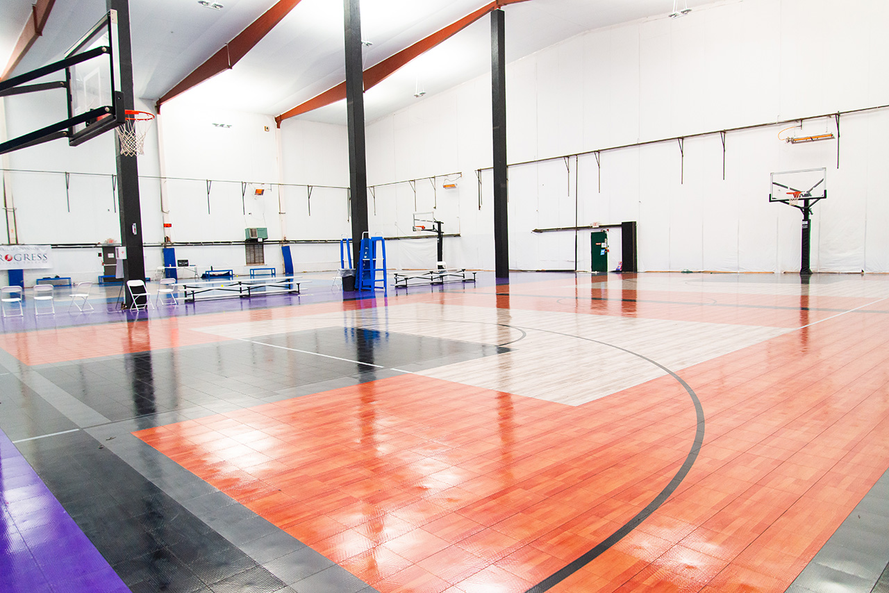 basketball court at Sports Complex